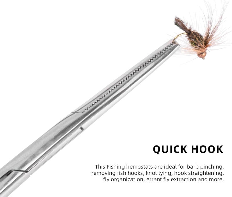 sf. Fly Fishing Tools Kit Includes a Fishing Knot Tool and Line Clipper, Zinger Retractor and Hook Remover Forceps. - Image 4